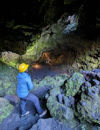 Tour cultural a la cuevas Volcánicas en Pucón