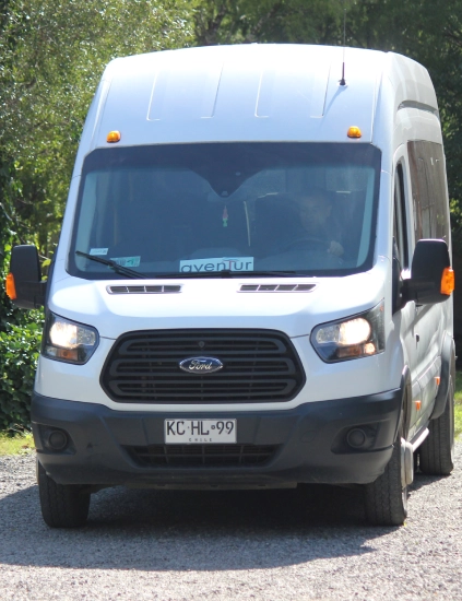 Transporte cómodo y confortable al centro de ski en Pucón.