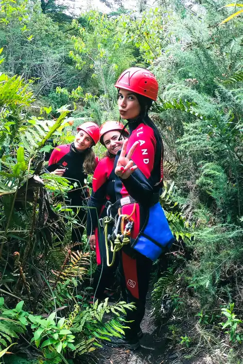 Canyoning y otras actividades de verano en el sur de chile