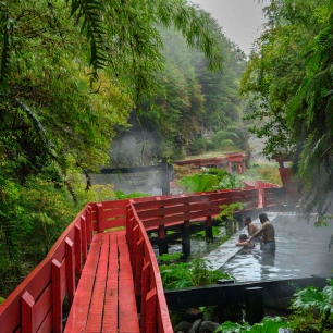 "Escápate a las Termas Geométricas en Pucón. Disfruta de piscinas termales naturales en un entorno boscoso único. ¡Relájate y recarga energías con nuestro tour!"