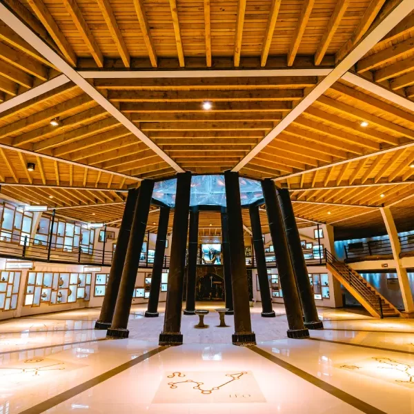 “Exhibiciones del museo de Huilo Huilo incluidas en el tour a la reserva biológica Huilo Huilo.”